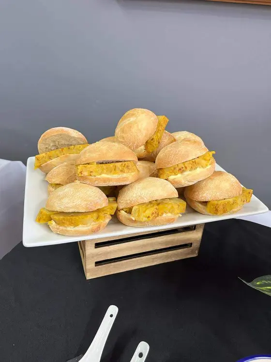 Mini bocadillos de tortilla de patatas